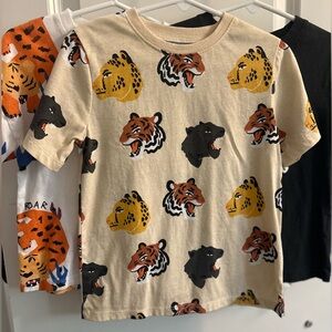 H&M / Zara Animal Tee Bundle